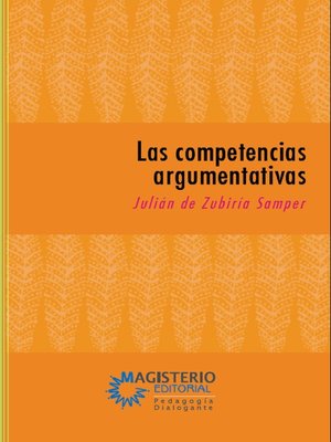 cover image of Las competencias argumentativas